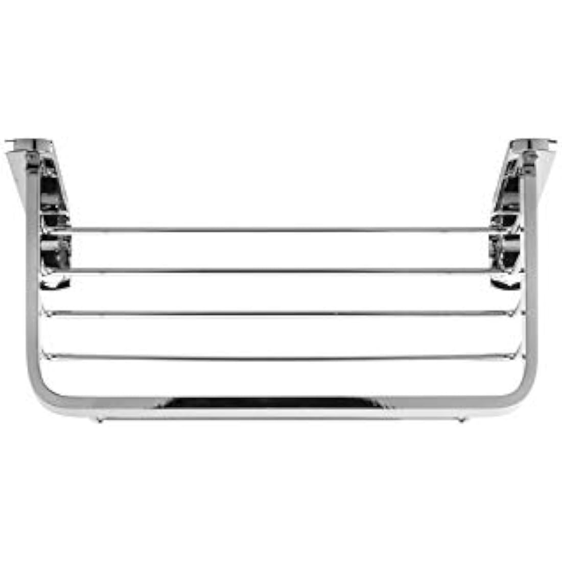 Croydex Large Chrome Aluminium Shower Caddy – Rust-Free Wall Basket