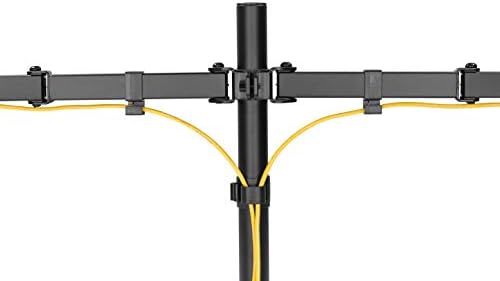 Amer Dual Monitor Stand – Heavy-Duty Adjustable Arm for 32" Screens