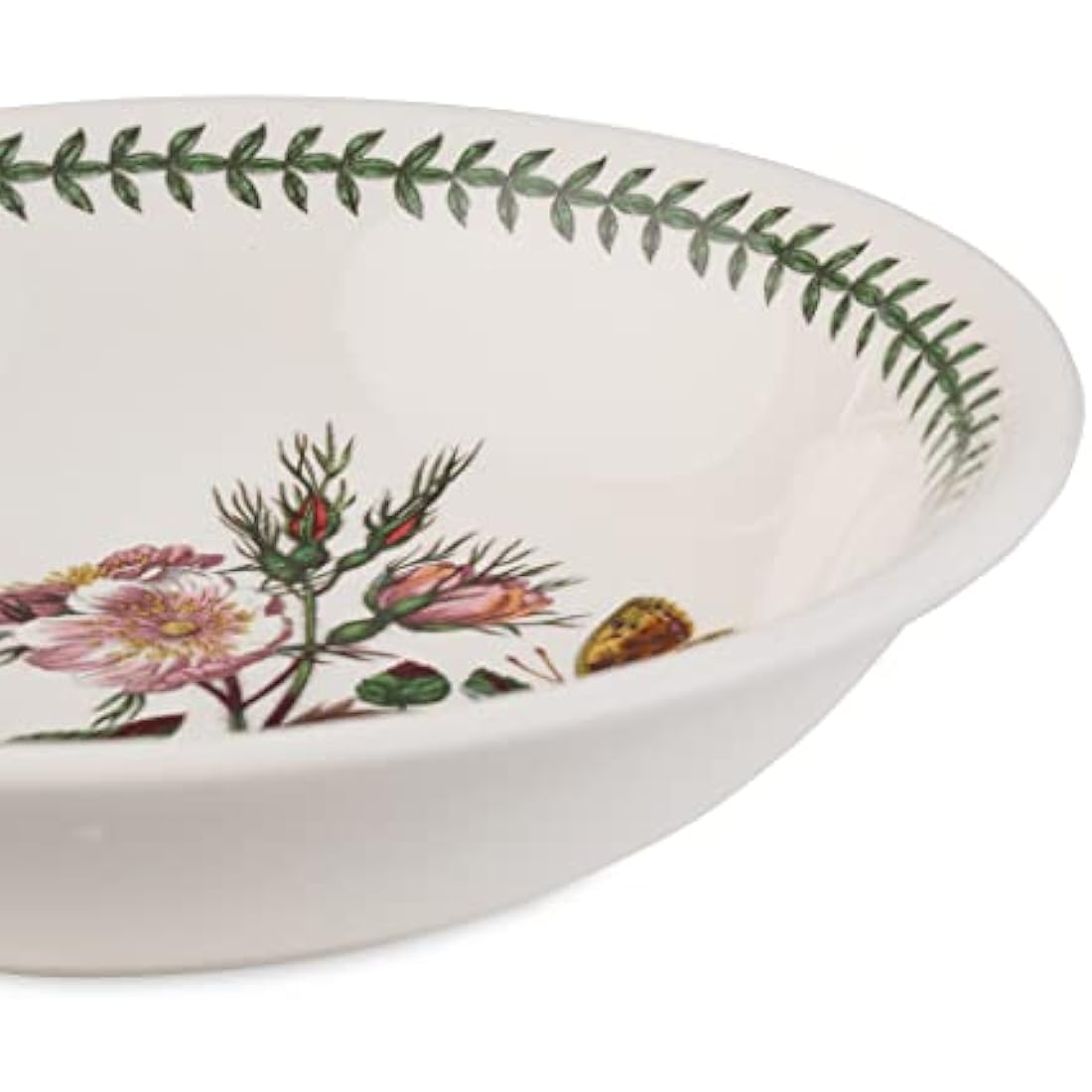 Portmeirion Botanic Garden Pasta Bowls - Set of 6 Floral 20cm Ceramics