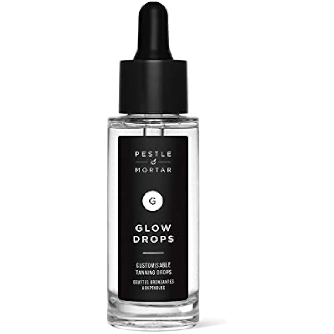 Pestle & Mortar Glow Drops – Self Tan Face Drops with Hyaluronic Acid