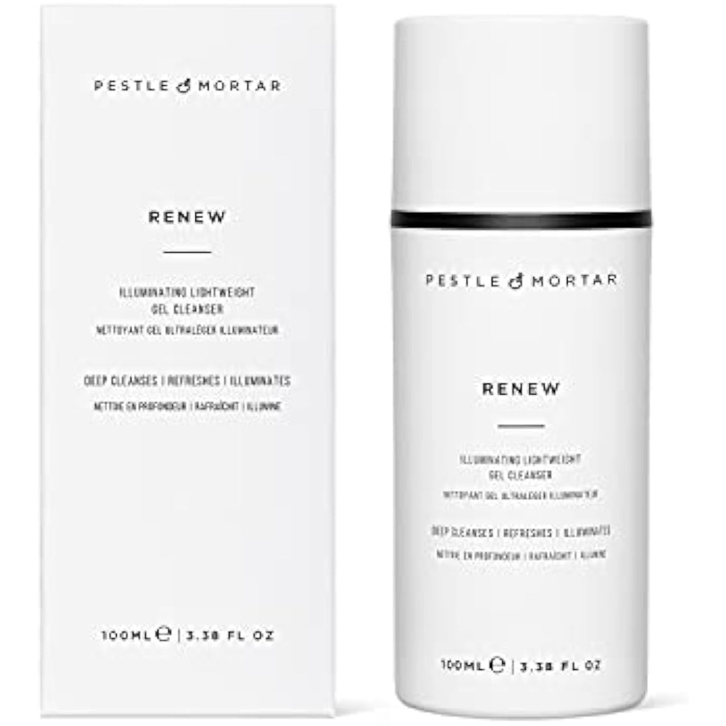 Pestle & Mortar Renew Gel Cleanser – Natural Enzyme Face Wash 100ml