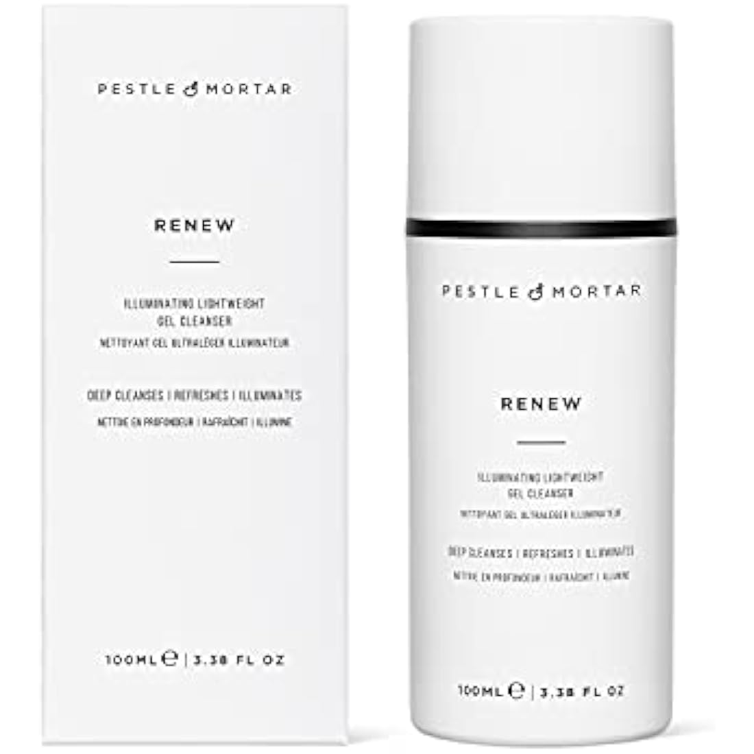 Pestle & Mortar Renew Gel Cleanser – Natural Enzyme Face Wash 100ml