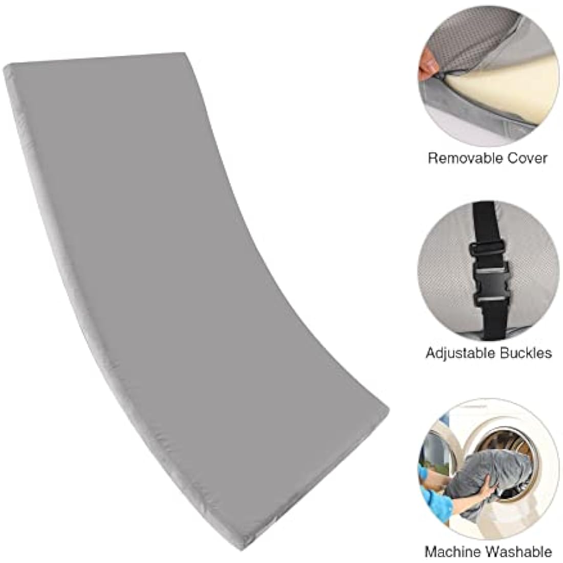 REDCAMP Memory Foam Camping Mattress | Foldable Roll Up Sleeping Pad