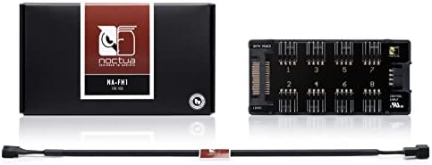 Noctua NA-FH1 8-Channel PWM Fan Hub – 12V/5V Magnetic Splitter Board