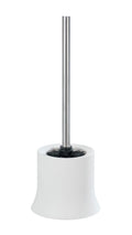 Wenko 18751100 WC Brush Set Basic White, Plastic, 14 x 38 x 14 cm, White - image 1