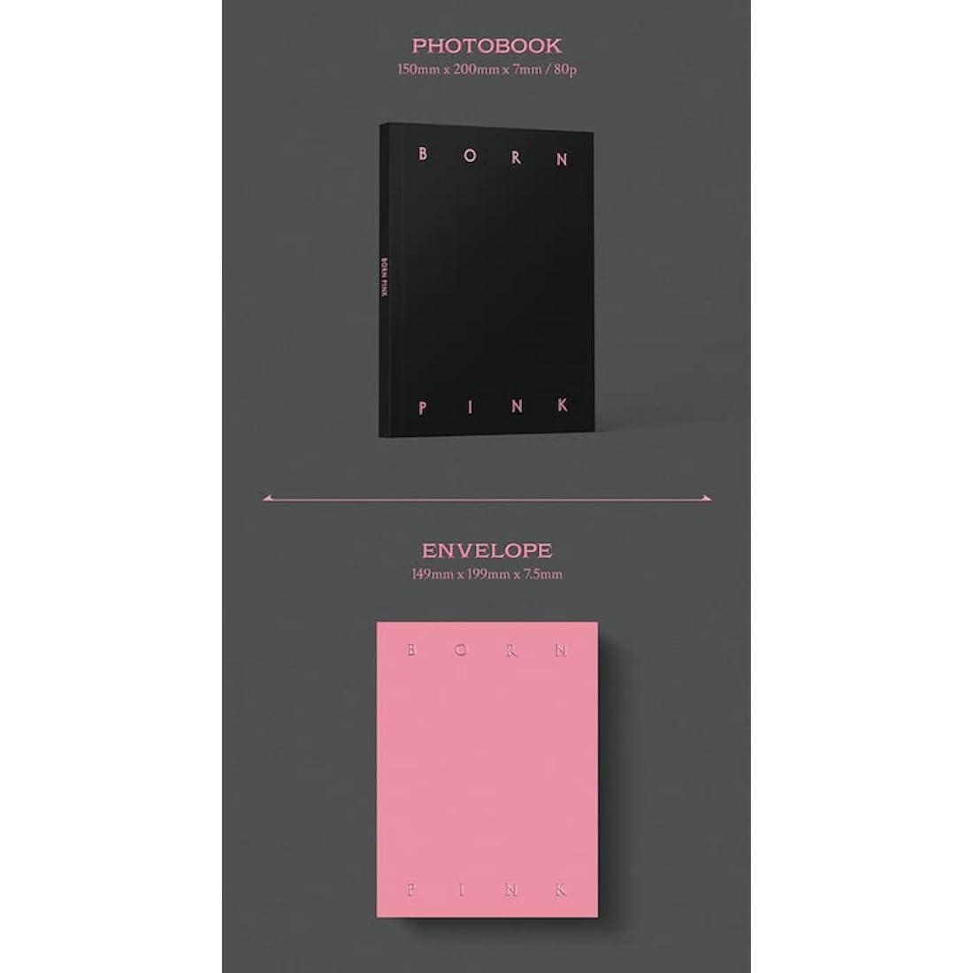Blackpink Born Pink 2nd Album - Pink Version Package Box Set, Medium