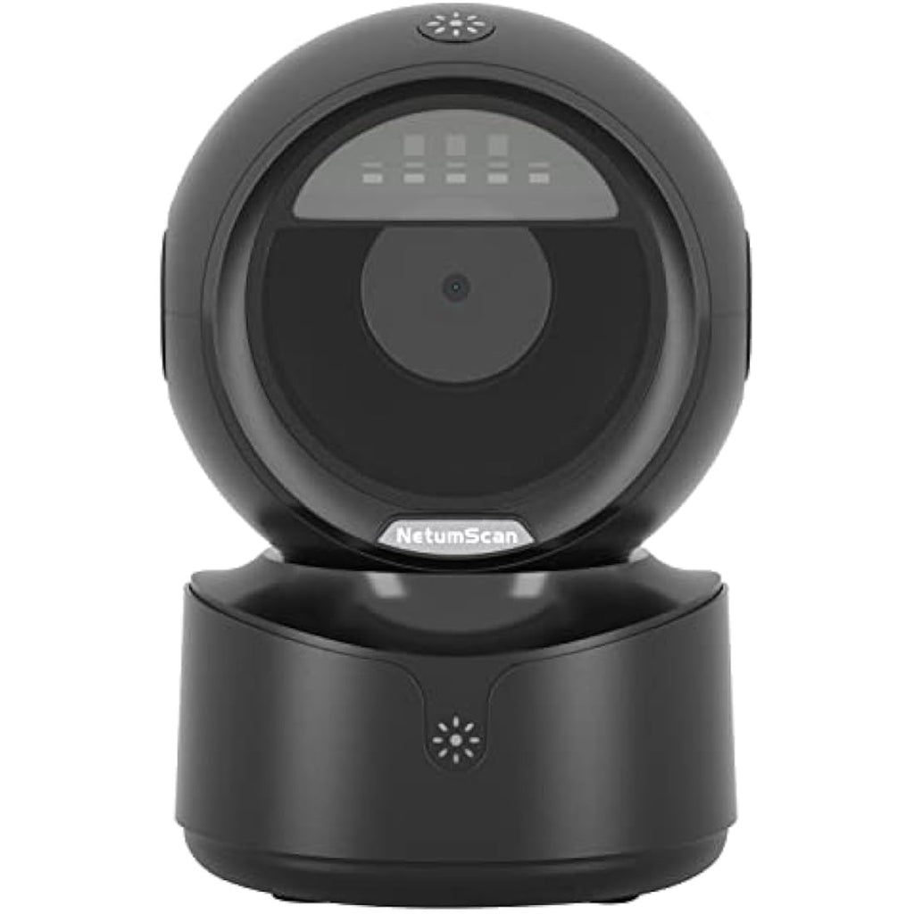 NetumScan Desktop Barcode Scanner | Hands-Free 1D 2D QR Reader for POS