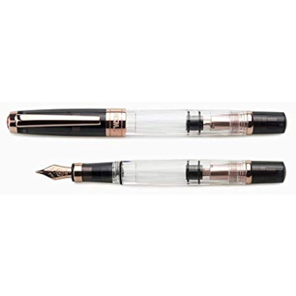 TWSBI Diamond 580 Smoke Rose Gold II Fountain Pen – Medium Nib