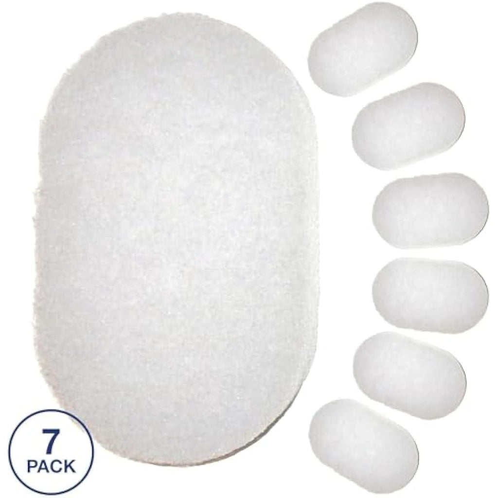 HartFelt Exfoliating Body Scrub Sponge Set | 7pk Gentle Skin Scrubber