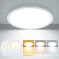 Zemty 4-Pack 15W LED Ceiling Light | IP44 Waterproof Flush Mount 18cm