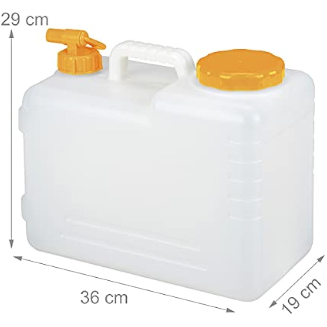 Jolof Store 15L Water Canister with Tap – BPA-Free Camping Container