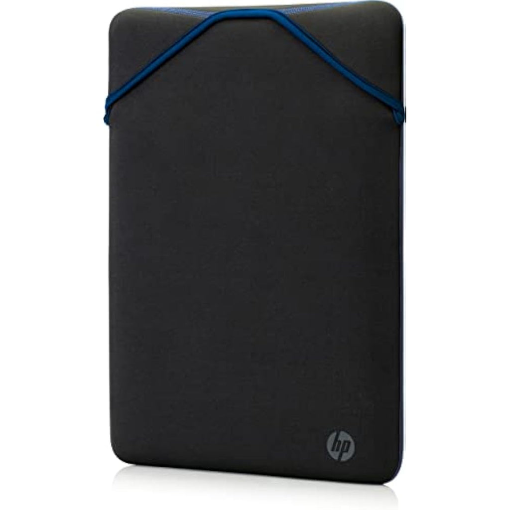 HP Reversible Laptop Sleeve | 14 Inch Protective Case - Black/Blue