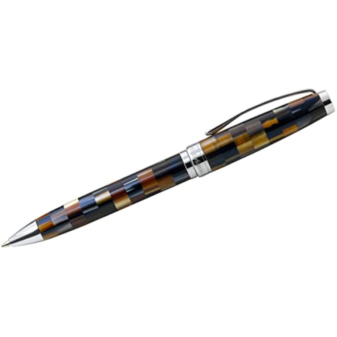 Xezo Urbanite Brown Retro Ballpoint Pen – Weighted Medium Writing Pen
