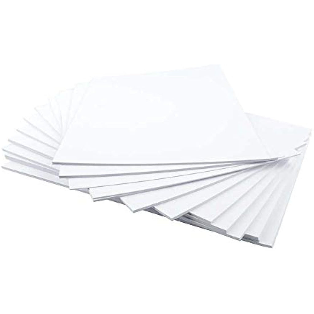 House of Card & Paper A4 White Card 180gsm - Smooth Craft Pack (500 Sheets)
