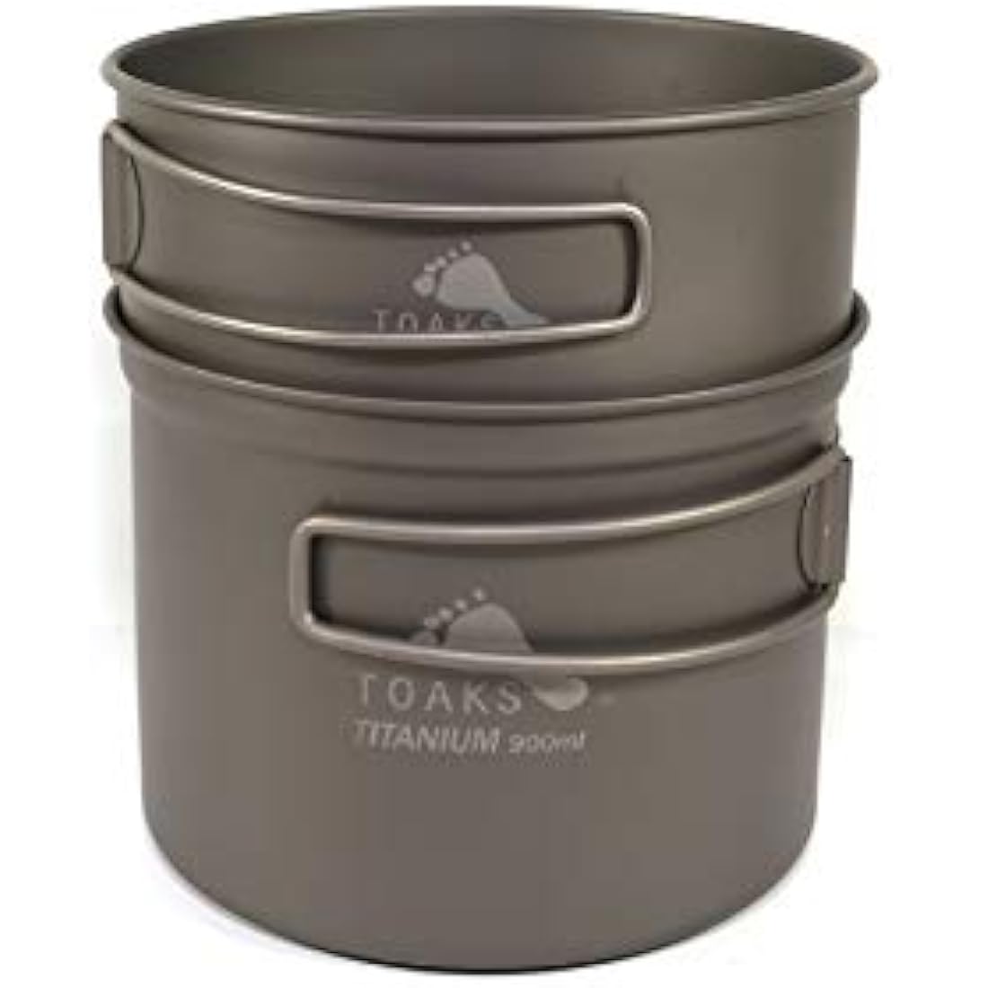TOAKS Titanium 550ml Camping Bowl with Foldable Handles – 2.7 oz