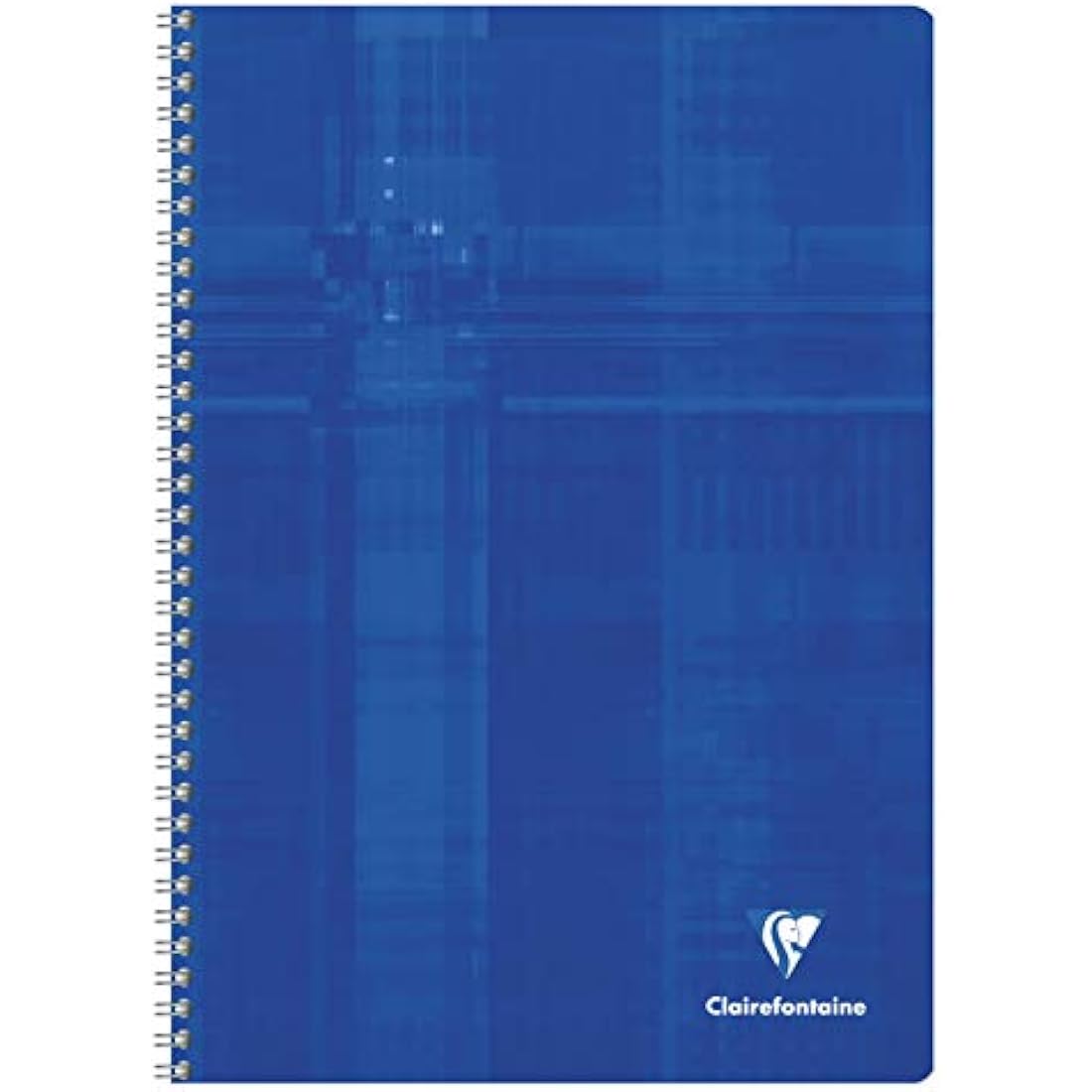 Clairefontaine Lot de 10 Cahiers à Spirale A4 – Petits Carreaux 90g