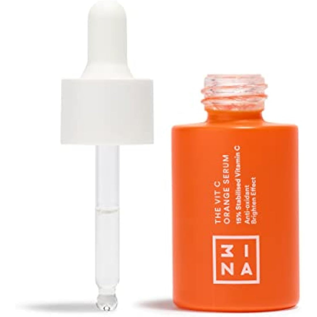 3INA MAKEUP The Vit C Orange Serum – 15% Vitamin C Brightening Serum