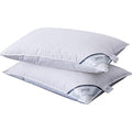 Analin Goose Feather & Down Pillows | 100% Cotton Shell | 2 Pack