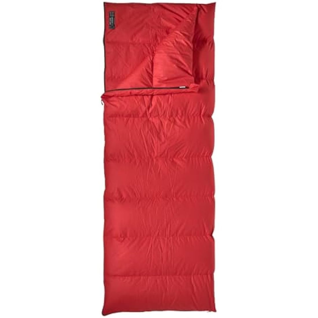 Lowland Outdoor Companion Economy Down Sleeping Bag – Red, 210x80cm