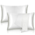 Tenn Well 2-Pack Mulberry Silk Pillowcases | 19 Momme 100% Pure Silk