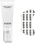 BABOR Instant Fresh & Smooth Eye Serum and Reusable Eye Pads - 15ml