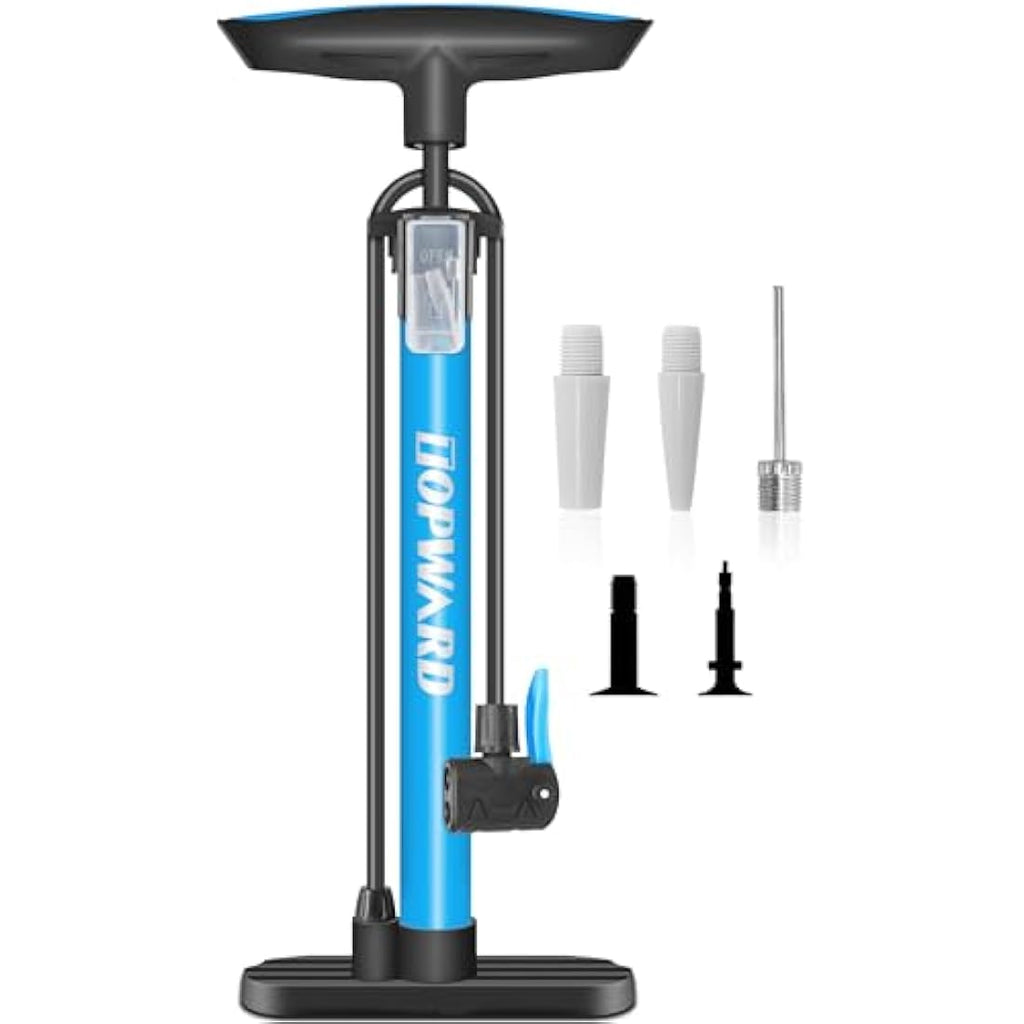 Topward Portable Bike Pump | Mini Floor Pump for Presta & Schrader