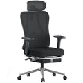 Hbada P3 Pro Ergonomic Office Chair | 2D Lumbar Support & Footrest - Black