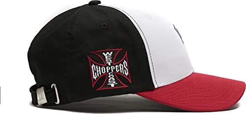West Coast Choppers Kimi Raikkonen Roundbill Hat - White Baseball Cap