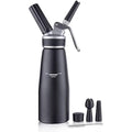 Sivaphe 500ml Aluminum Whipped Cream Dispenser with 3 Decorating Nozzles