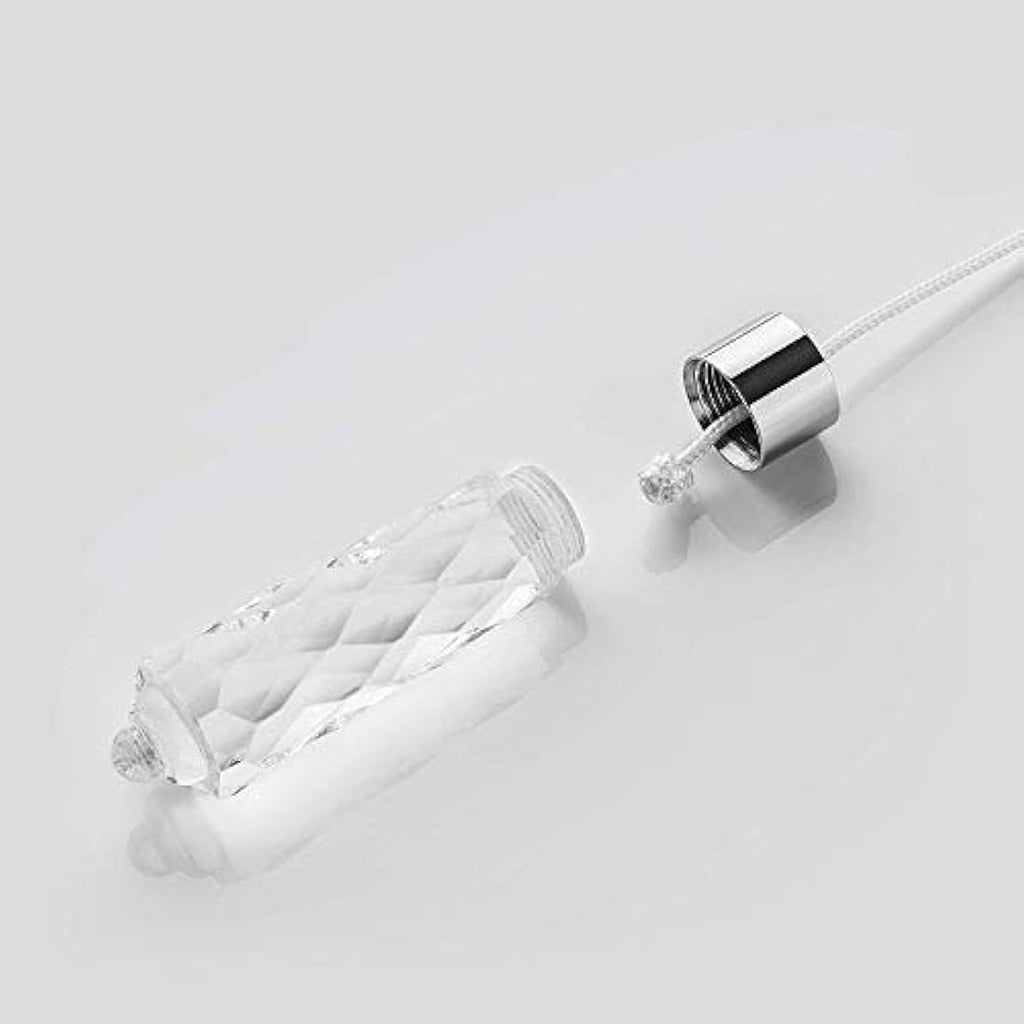 Penbrice Interiors Glass Effect Acrylic Teardrop Bathroom Light Pull