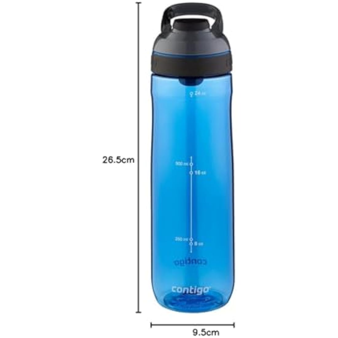 Contigo Cortland Autoseal Water Bottle | Leakproof Tritan – 720ml