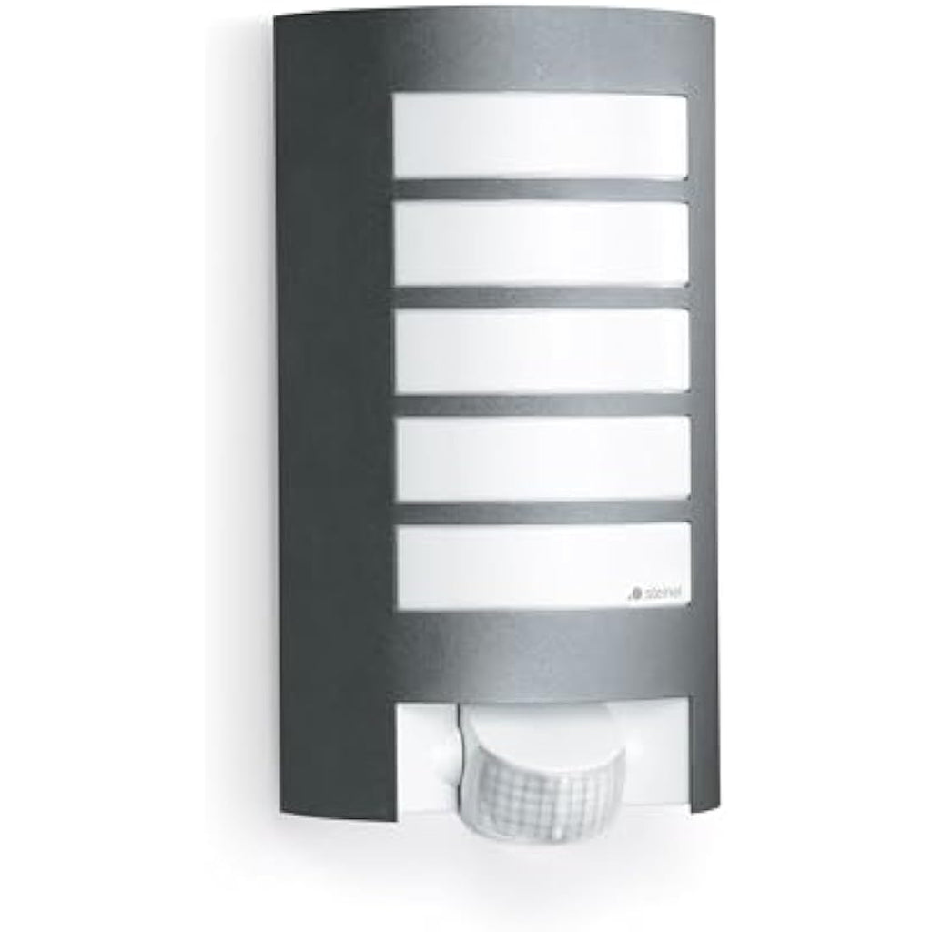 Steinel L 12 S Outdoor Wall Light – Anthracite Motion Sensor Lamp