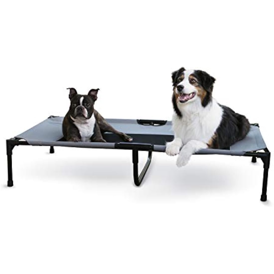 K&H Pet Products Elevated Dog Bed – Cooling Outdoor Cot, XL Grey