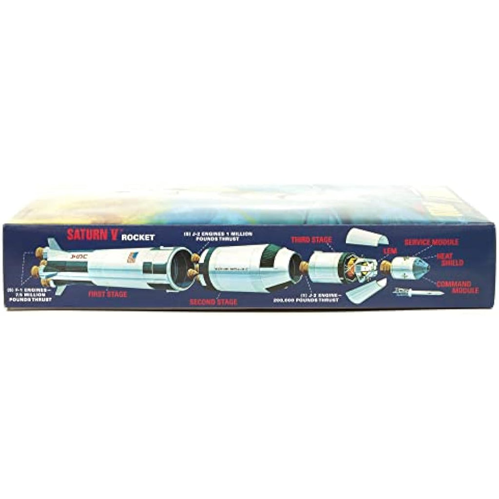 AMT Saturn V Rocket Model Kit – 1:200 Scale Detailed Space Hobby Set