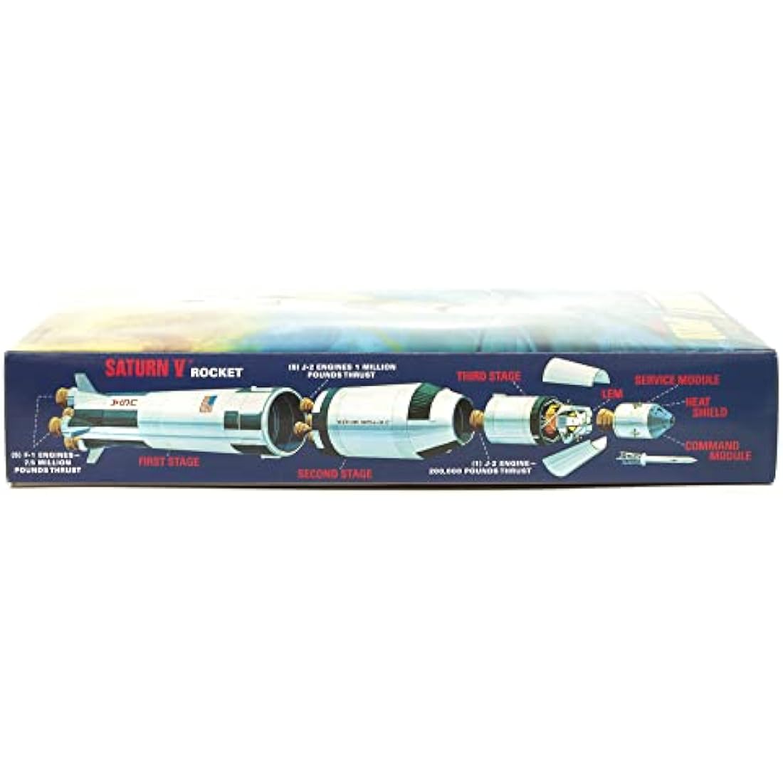 AMT Saturn V Rocket Model Kit – 1:200 Scale Detailed Space Hobby Set
