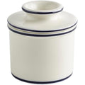 Butter Bell Crock by L Tremain – French Ceramic Butter Dish, Blue Trim