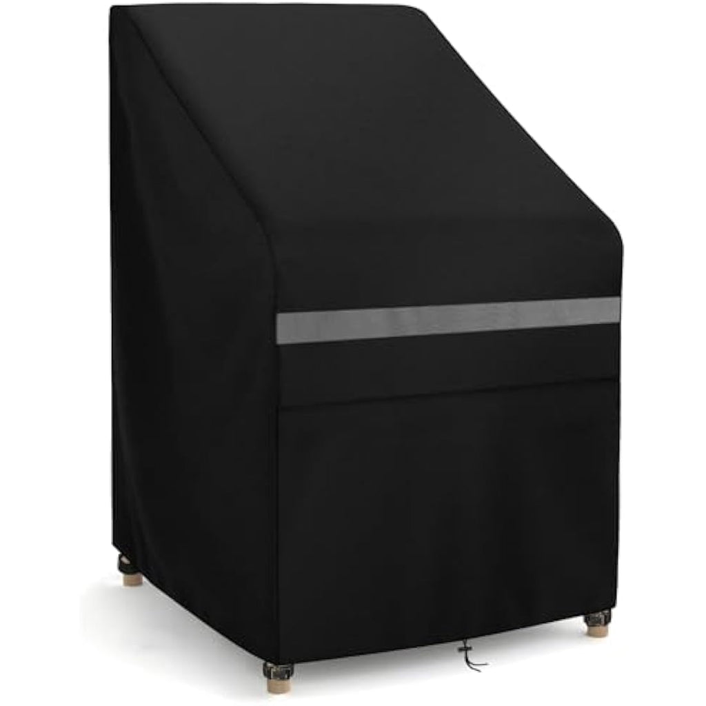 Dokon Waterproof Garden Stacking Chair Cover | Heavy Duty 420D Oxford