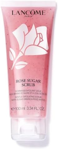 Lancôme Rose Sugar Scrub – Gentle Face Exfoliant with Rose Water, 100ml