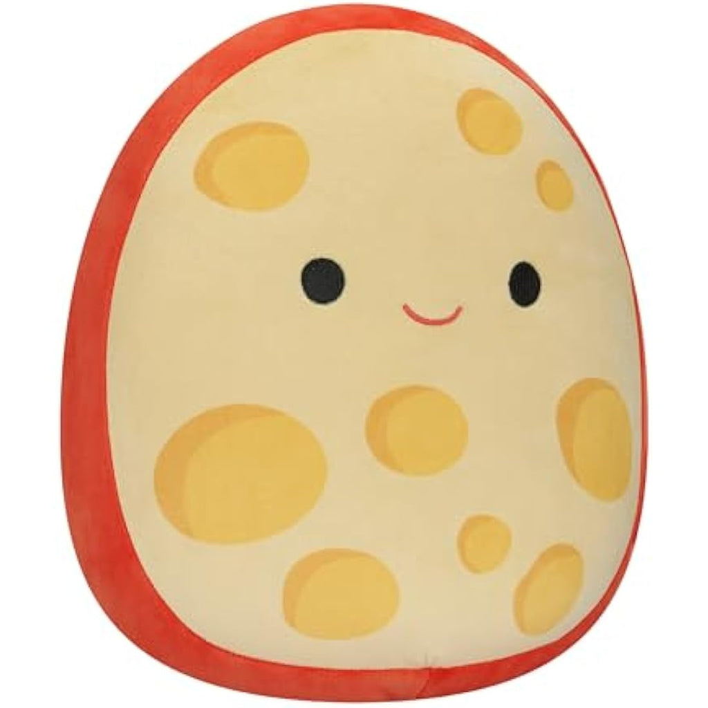 Squishmallows Mannon the Gouda Cheese – 12-Inch Medium Plush Toy
