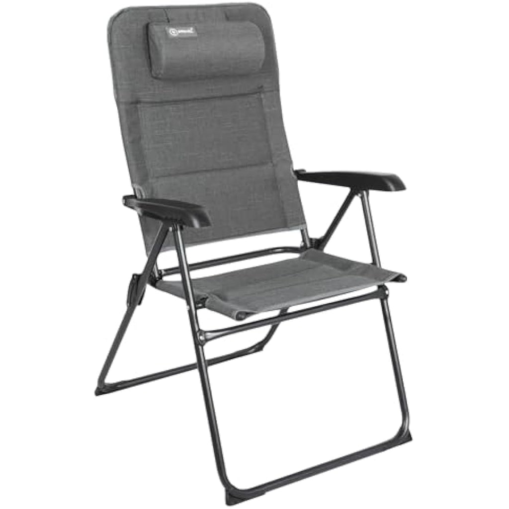 Homecall Folding Garden Camping Chair – Waterproof Olefin Padded Grey