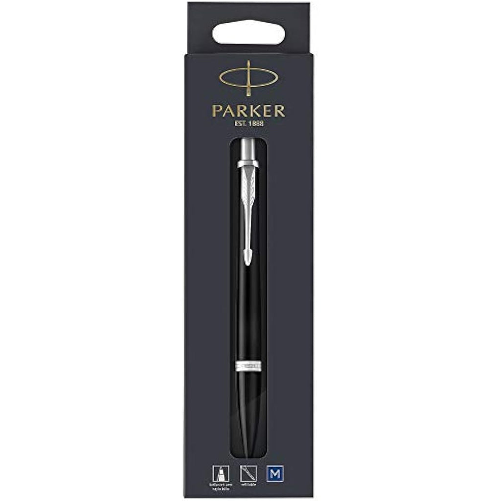 Parker Urban Ballpoint Pen | Muted Black with Chrome Trim, Medium Point