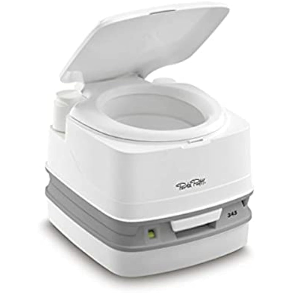 Thetford Porta Potti 345 Portable Toilet – White RV Camping Toilet