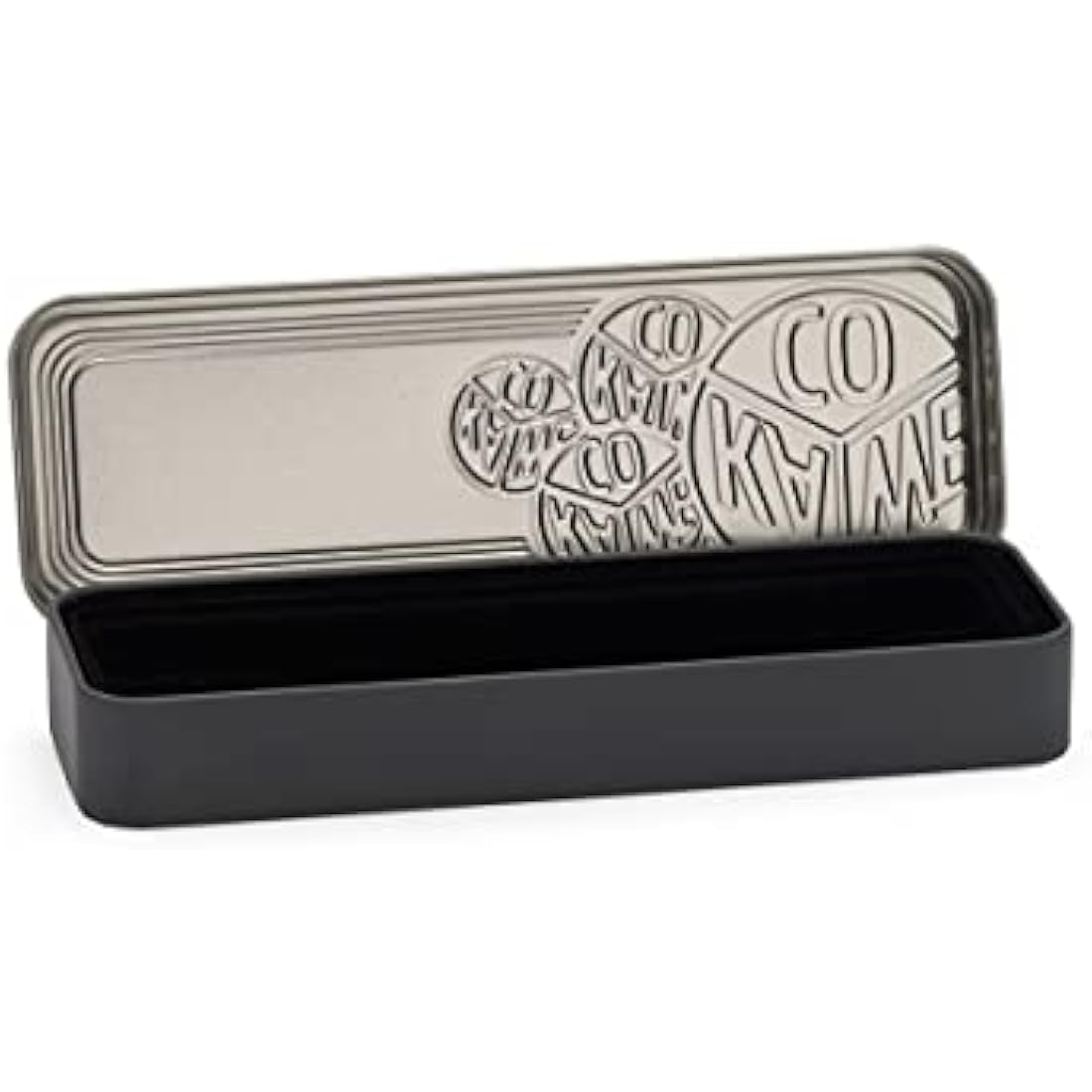 Kaweco Original Fountain Pen – Black Chrome Aluminium – Nib B (Broad)