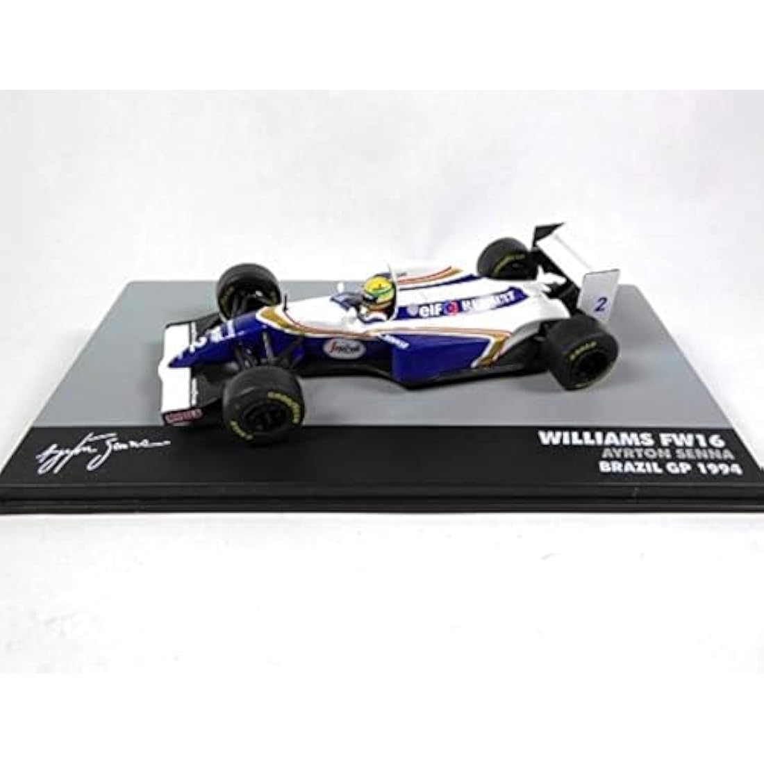 Ayrton Senna Williams Renault FW16 1994 Brasilien GP 1:43 Altaya