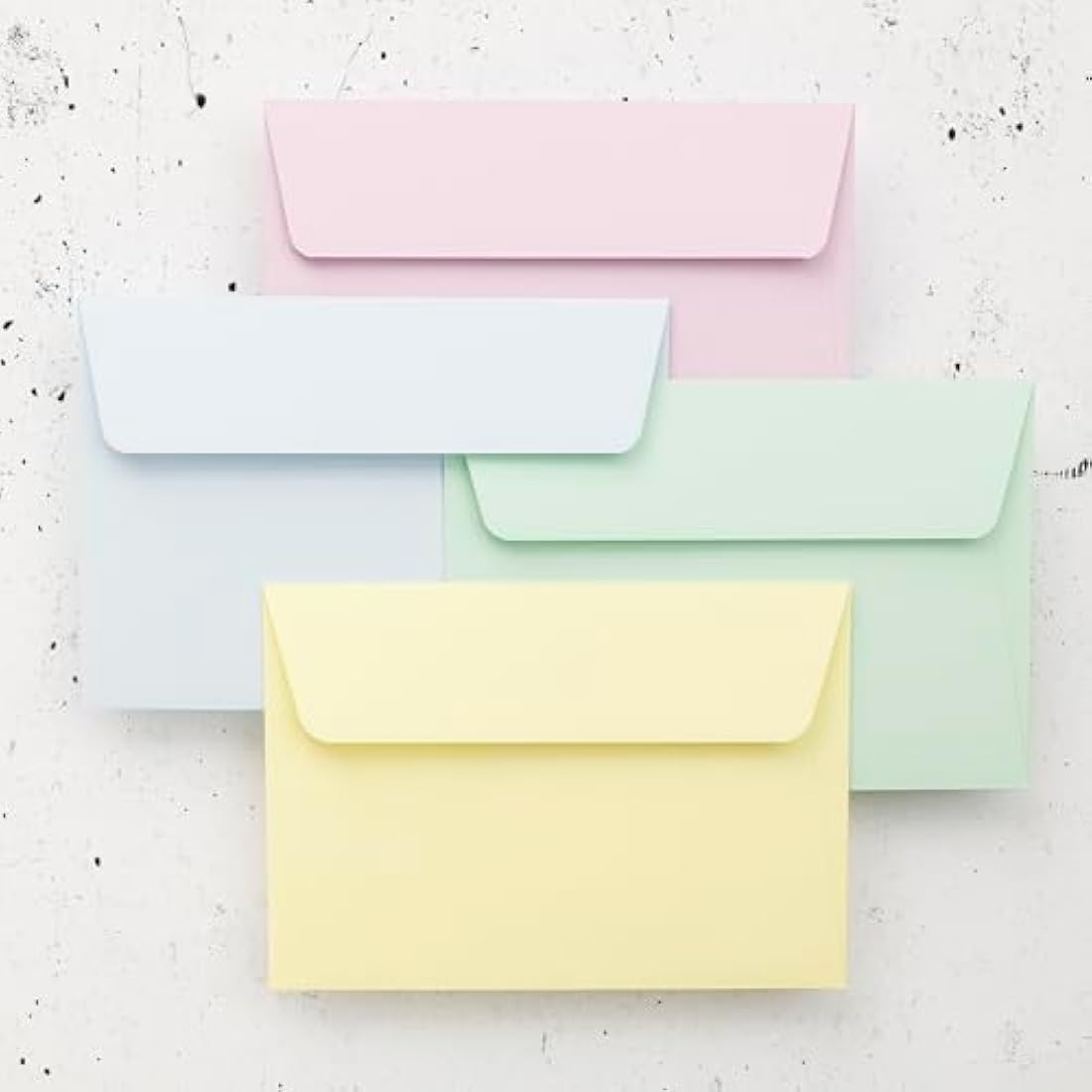 Clairefontaine Pollen C6 Adhesive Envelopes - Canary Yellow (Pack of 20)