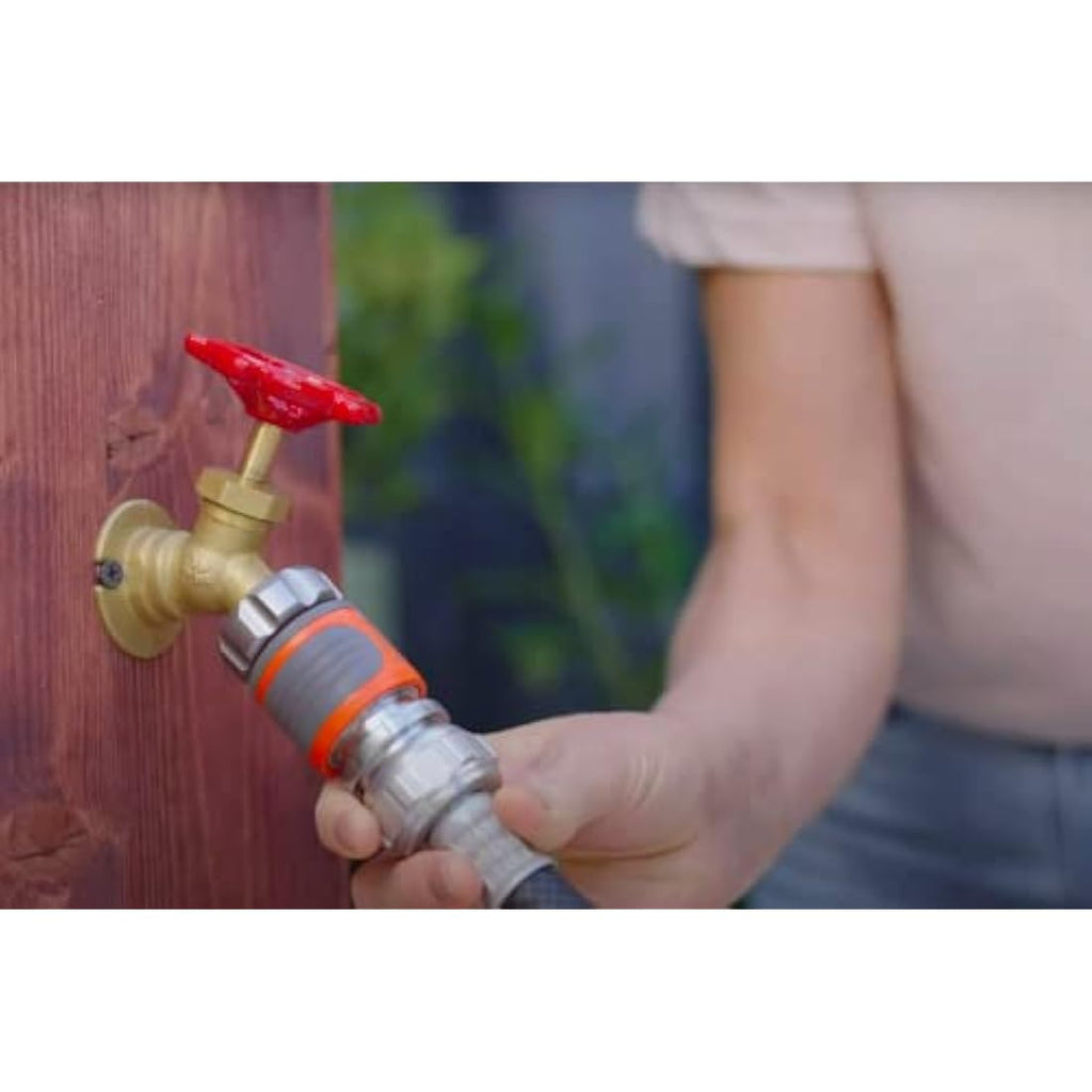 Gardena Premium Metal Hose Connector Set | Quick Connect for 1/2 & 5/8"