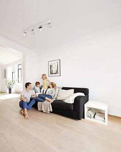 Philips myLiving Star 4-Bar LED Ceiling Spotlight | Warm White - White