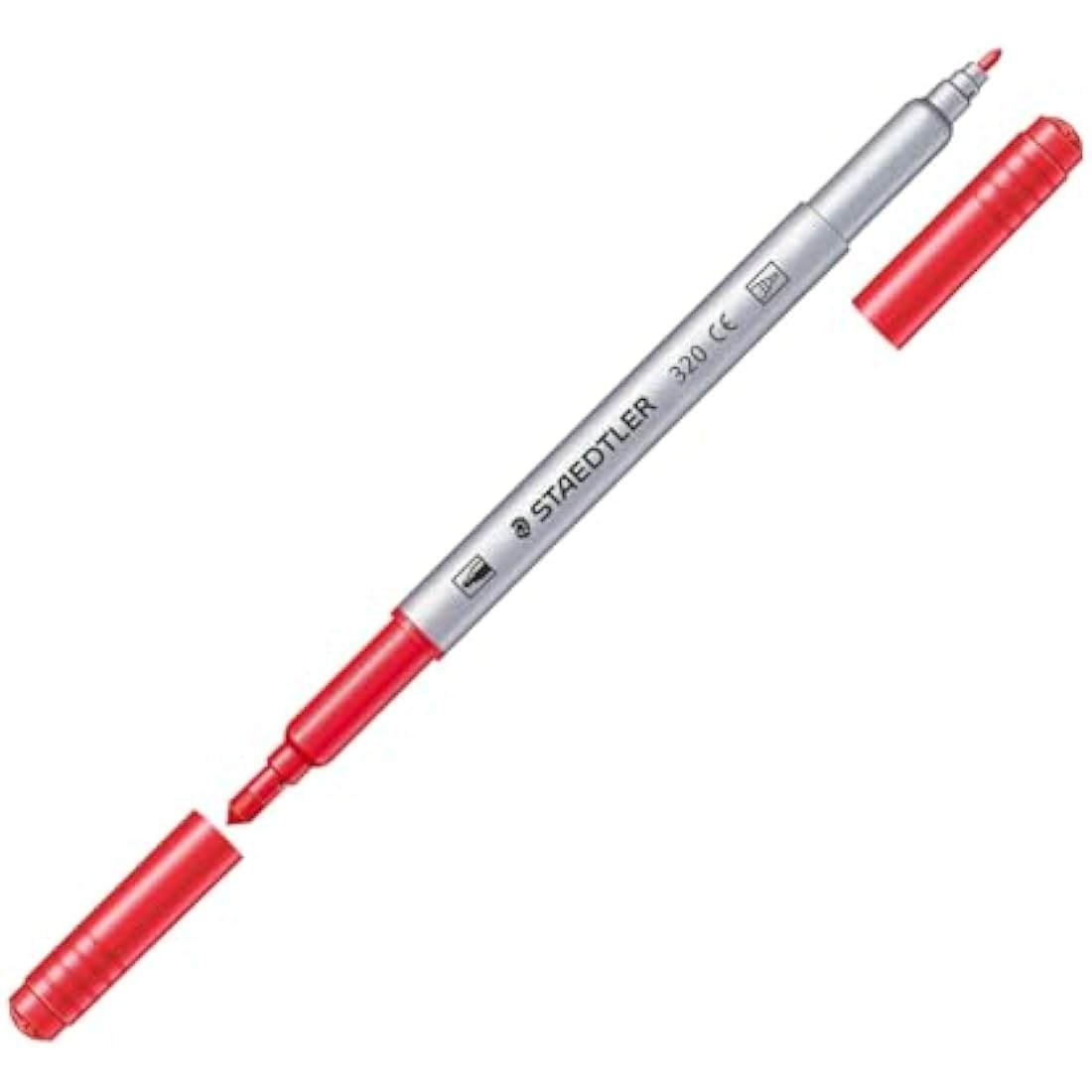 Staedtler Double-Ended Fibre-Tip Pens - Assorted Colors (Pack of 120)