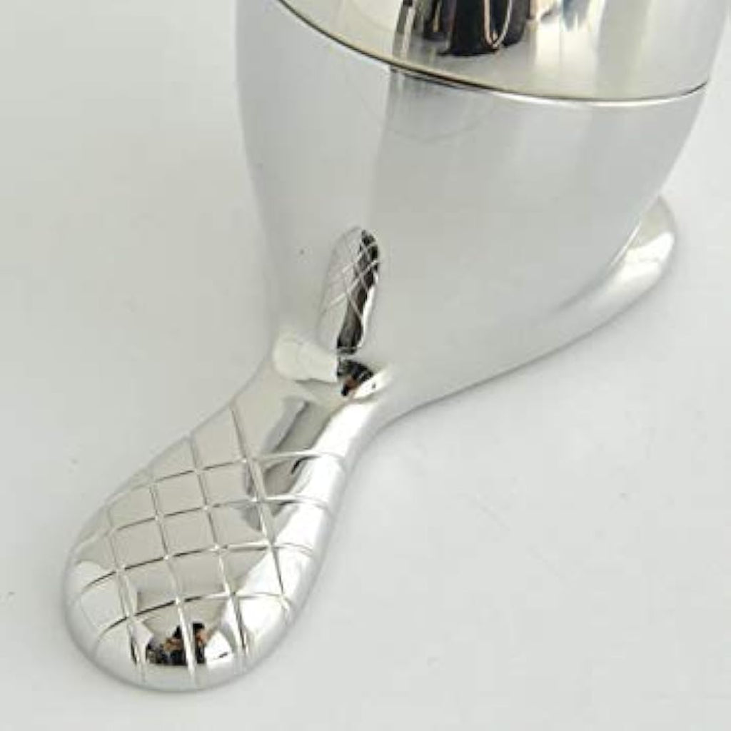 Alessi Kastor Pencil Sharpener – Chrome-Plated Silver Desk Accessory