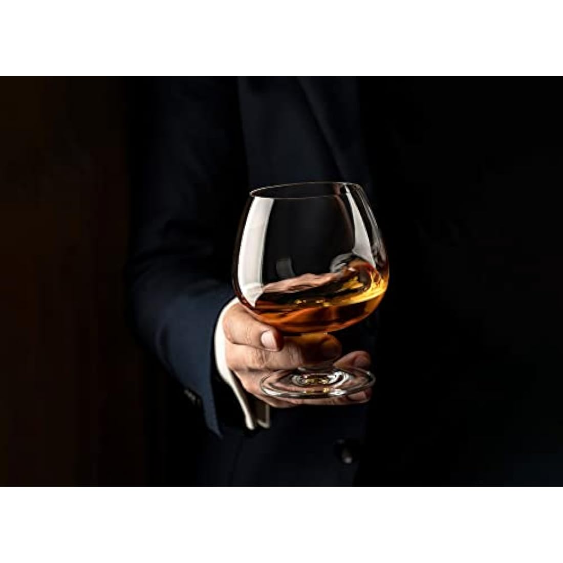 Glassique Cadeau Crystal Brandy Snifter Glasses - Set of 2 Handblown 620ml